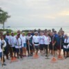 Gobierno de Isla Mujeres responde con rapidez al recale atípico de sargazo