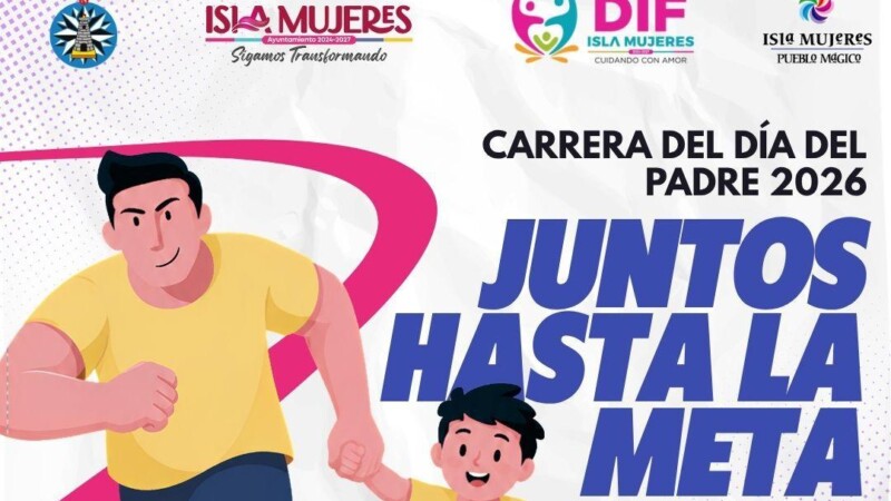 Todo listo para la Carrera Inclusiva del Día del Padre 2026 “Juntos Hasta la Meta”