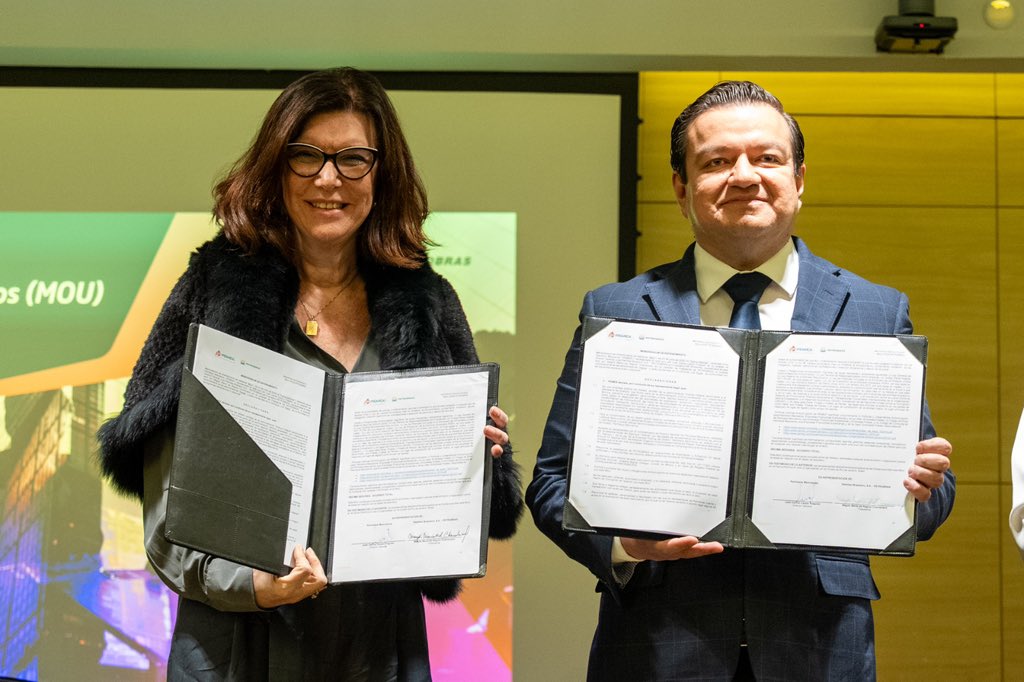 Pemex y Petrobras firman alianza para exploración