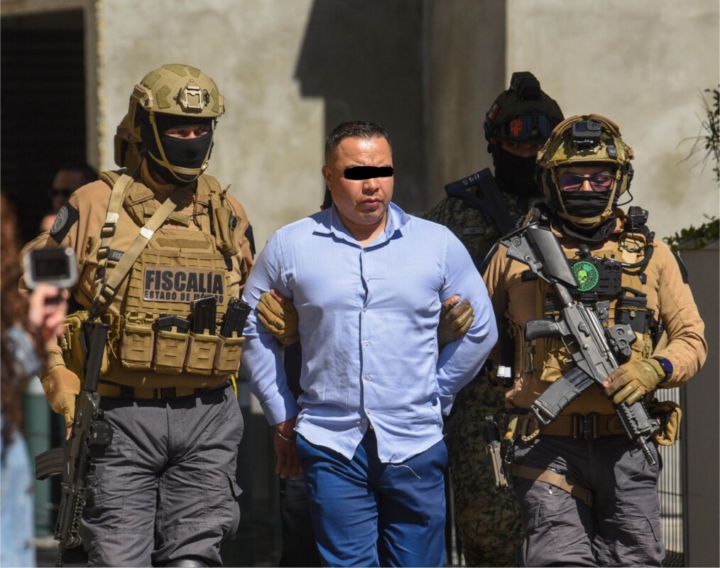 El director de Seguridad de Amanalco Manuel “N” fue detenido en un operativo conjunto.