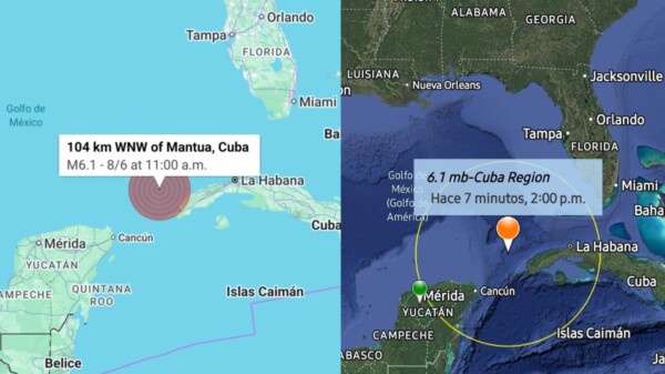 Sin reporte de daños por el sismo que se sintió en Cancún