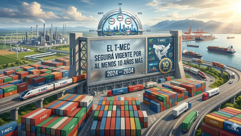 “T-MEC seguirá vigente al menos 10 años más”