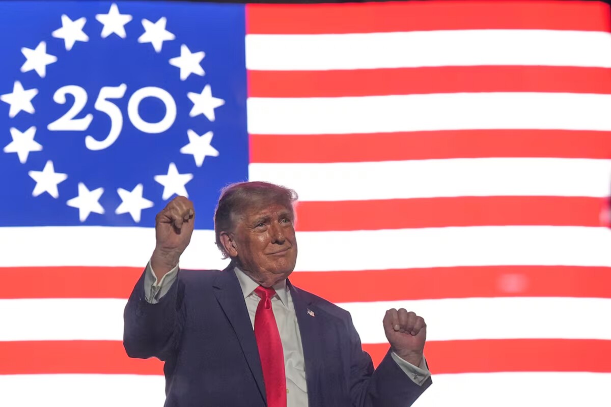 Trump convierte 250 años de EU en oda a su vanidad