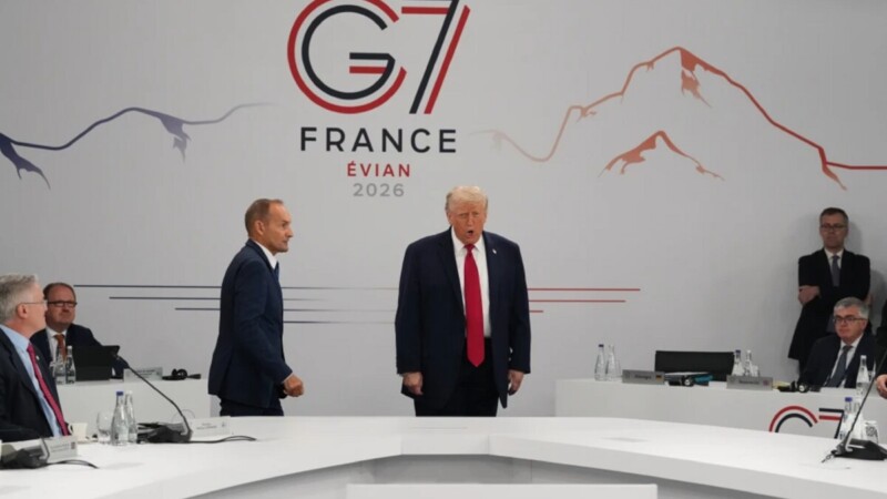 Retoma Trump su discurso anti México durante el G7