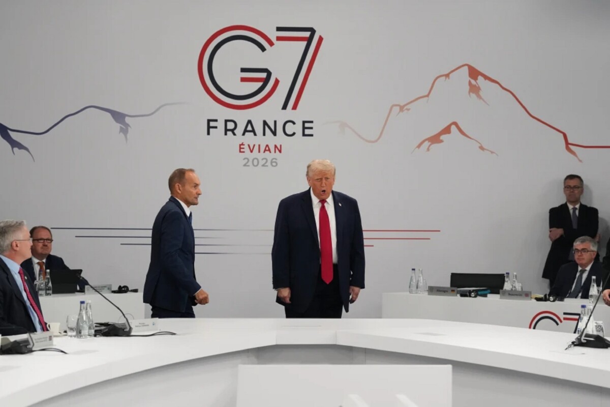 Retoma Trump su discurso anti México durante el G7
