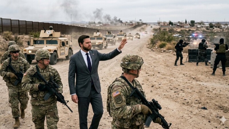 “Envalentonado” JD Vance, también va contra México