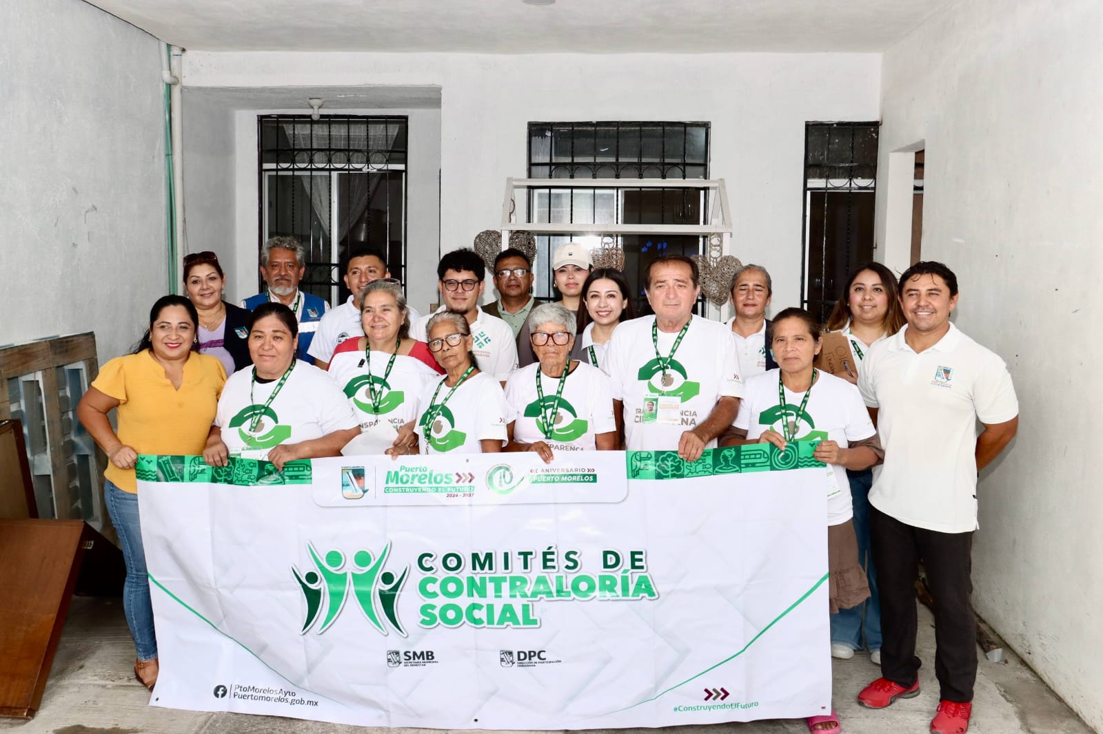 Se conforman los comités vecinales de Contraloría Social, las obras se ejecutan con recursos del Fortamun y serán supervisadas por ciudadanos para garantizar transparencia y correcta aplicación del recurso público.