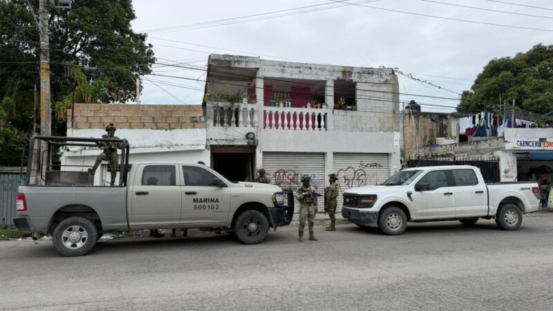 Catean autoridades una cuartería en la Región 233 de Cancún