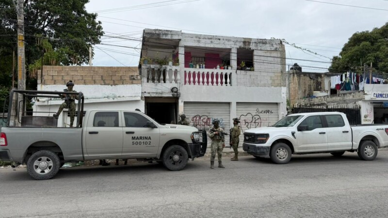 Catean autoridades una cuartería en la Región 233 de Cancún