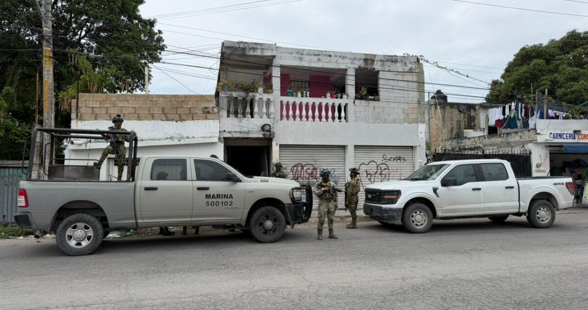 Catean autoridades una cuartería en la Región 233 de Cancún