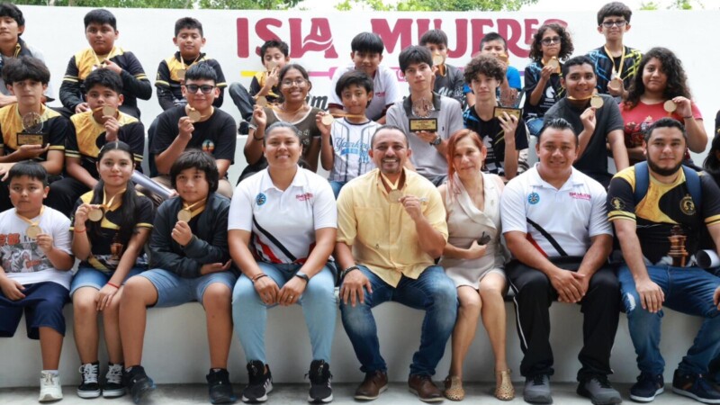 Gobierno de Isla Mujeres promueve el talento juvenil y deportivo con la Copa Continental de Ajedrez en Ciudad Mujeres