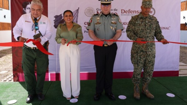Inauguran Unidad Habitacional de la Guardia Nacional en Puerto Morelos