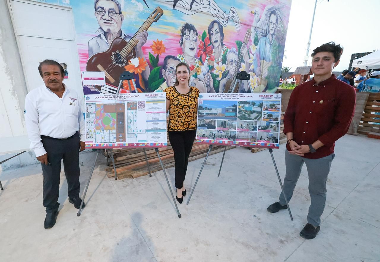 Atenea inicia la construcción de la Casa de la Cultura, un legado para las futuras generaciones de Isla Mujeres