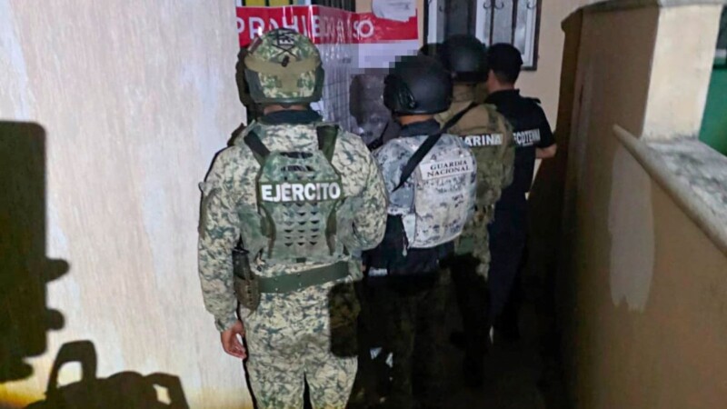 Tres mujeres víctimas de explotación sexual fueron rescatadas durante cateo en Playa del Carmen