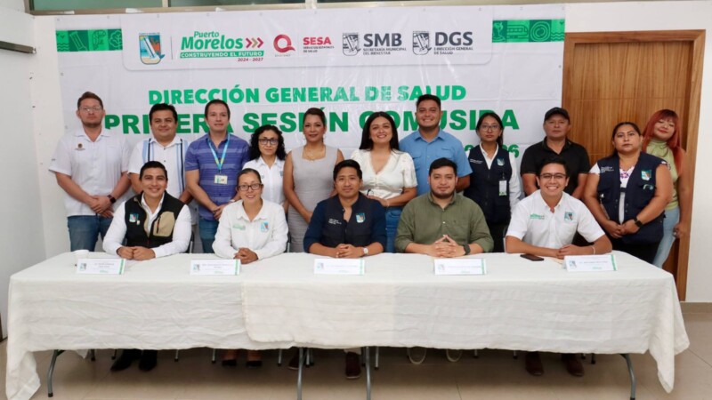 Realiza Puerto Morelos primera sesión del Comusida 2026