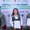 Instala Blanca Merari comité operativo especializado en fenómenos hidrometeorológicos 2026 en Puerto Morelos