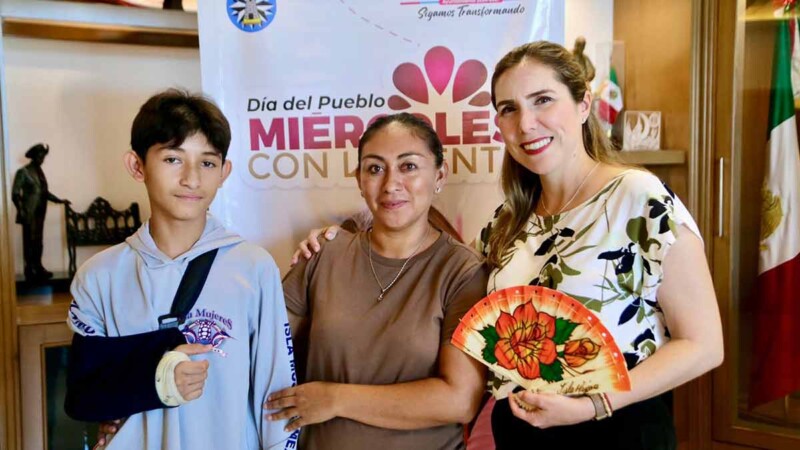 Con un gobierno cercano, Atenea encabeza una nueva jornada de “Miércoles con la Gente”