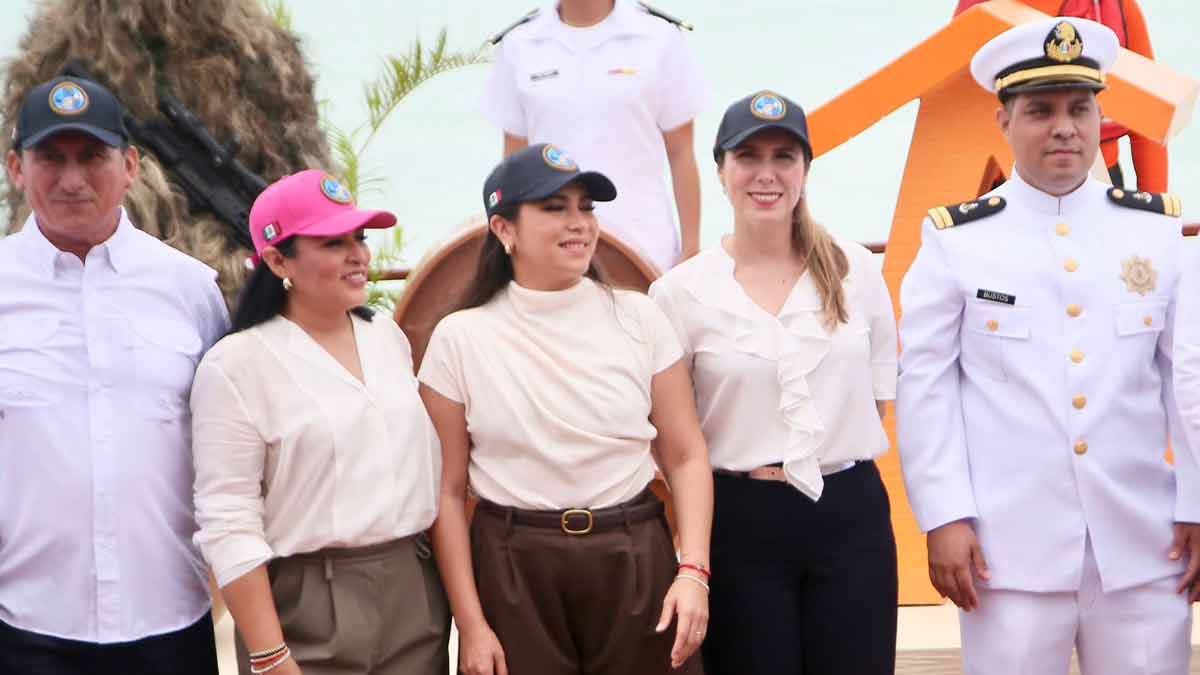 Atenea reconoce valentía y disciplina de las mujeres y hombres del mar en el marco del Día de la Marina