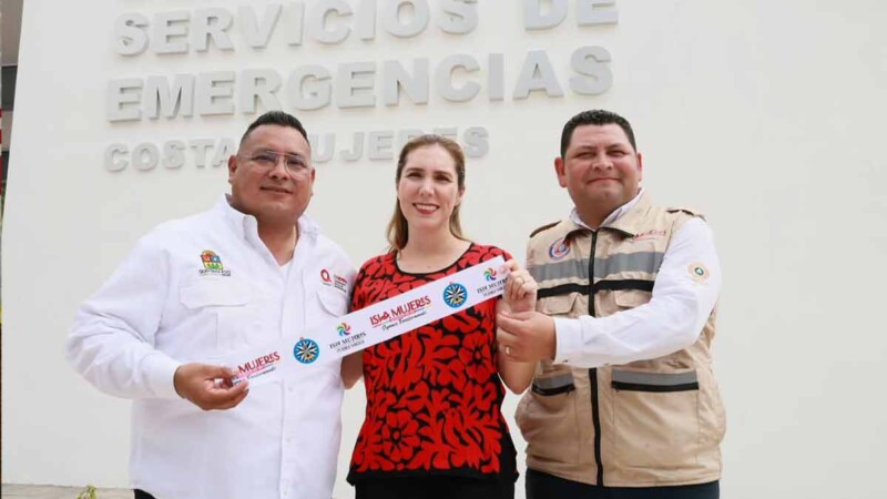 Atenea inaugura el Centro de Servicios de Emergencias de Costa Mujeres para fortalecer la seguridad y la capacidad de respuesta