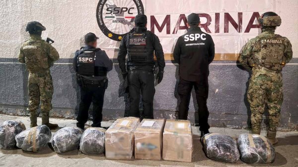 Aseguran autoridades150 kilos de metanfetamina en Baja California