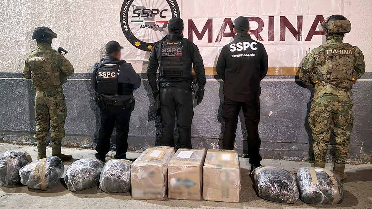 Aseguran autoridades150 kilos de metanfetamina en Baja California