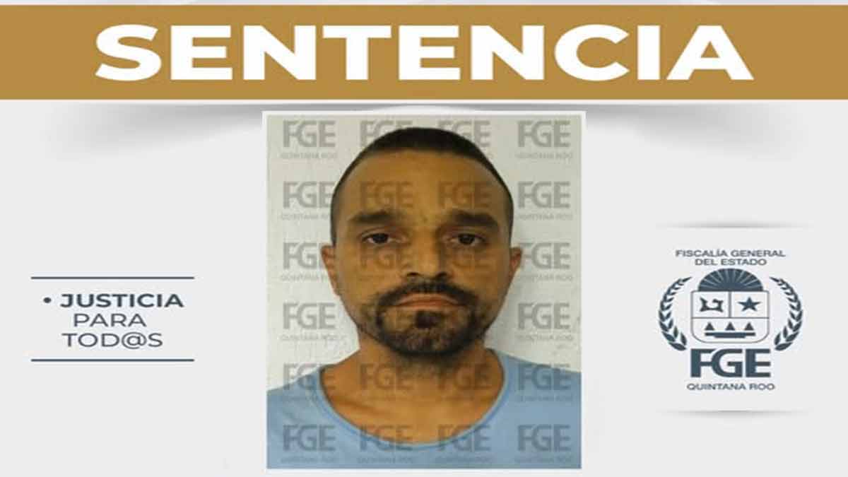 Sentencian a más de 33 años a feminicida en Cancún
