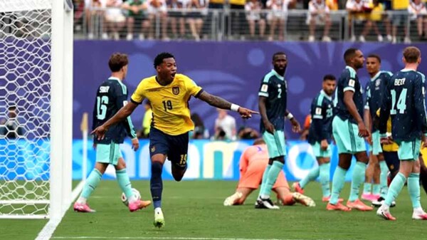 Ecuador sorprende y derrota a Alemania 2-1 para avanzar a la siguiente ronda