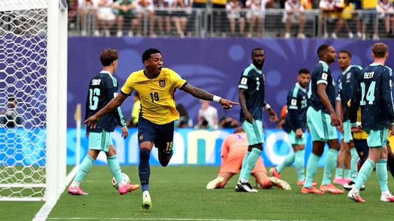 Ecuador sorprende y derrota a Alemania 2-1 para avanzar a la siguiente ronda