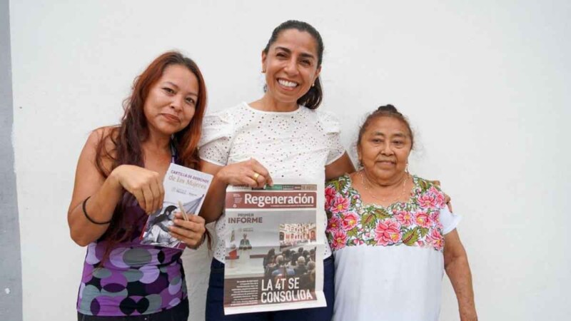 Marybel Villegas fortalece el diálogo con vecinos de la Región 96