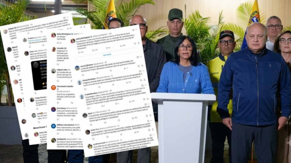 Venezolanos tunden en redes a Delcy Rodríguez ante incapacidad tras sismos