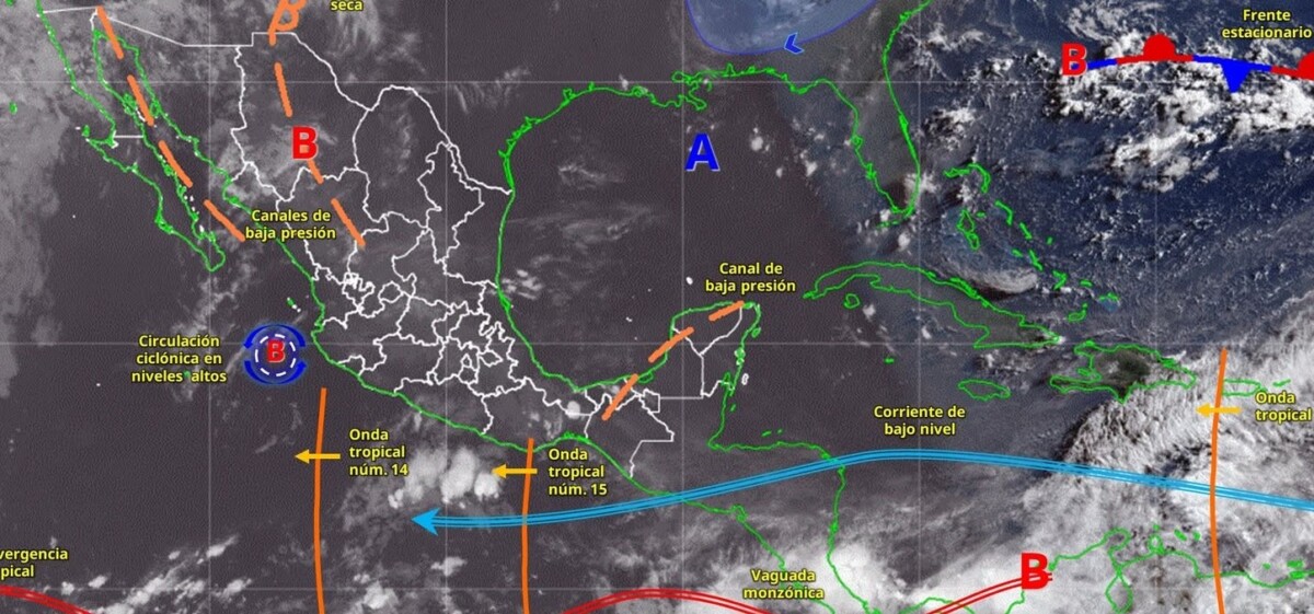 Pronóstico del clima en Quintana Roo para hoy domingo 5 de julio 2026