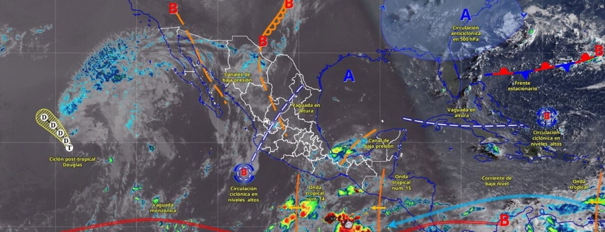 Pronóstico del clima en Quintana Roo para hoy viernes 3 de julio 2026