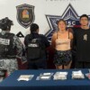 Detienen a dos personas con presuntas drogas en la Supermanzana 68 de Cancún