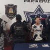 Detienen a un hombre con presuntas dosis de droga durante patrullaje en Cancún
