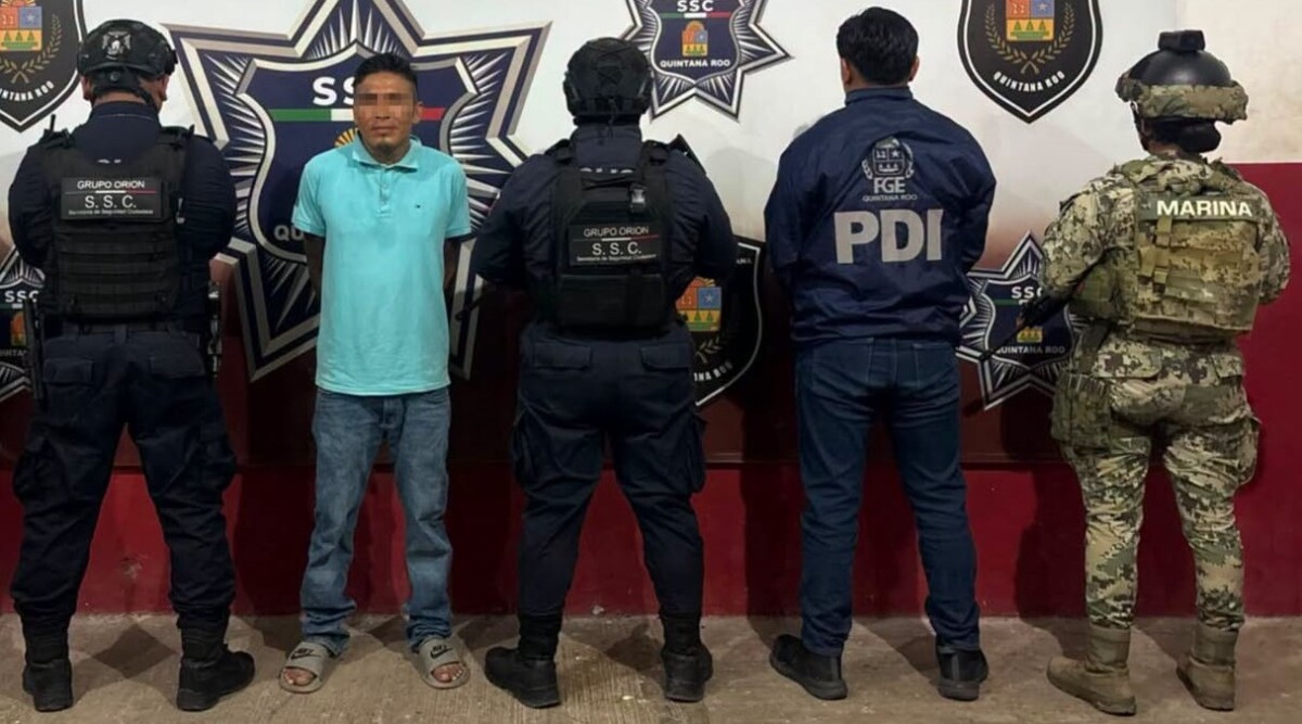 Detienen a hombre con orden de aprehensión vigente por violencia familiar en Chetumal