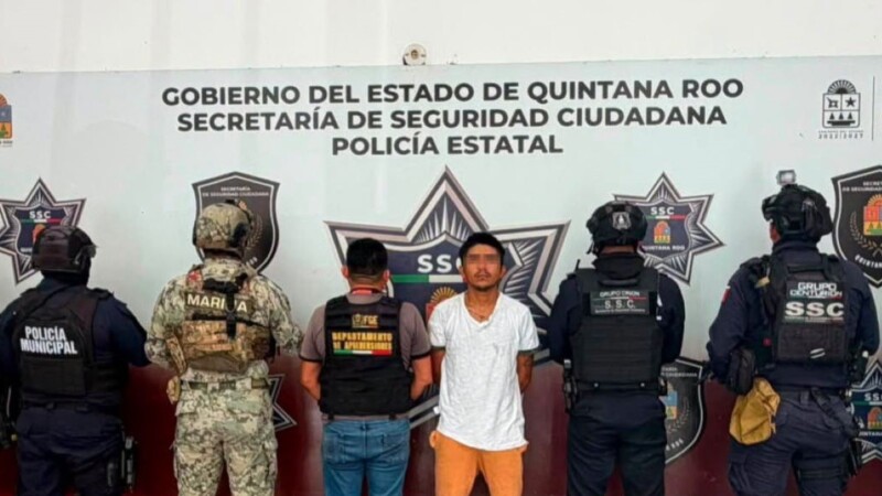 Detienen en Chetumal a hombre con orden de aprehensión vigente por robo