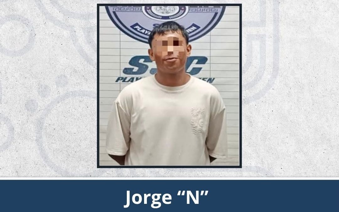 Detenido por robo de mercancía en un comercio de Playa del Carmen