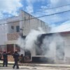 Se incendia una vivienda en el centro de Progreso; propietaria fue trasladada al hospital