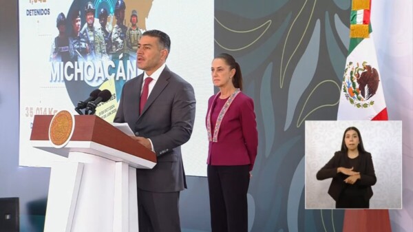 Principal objetivo en Michoacán, reducir la extorsión: Sheinbaum