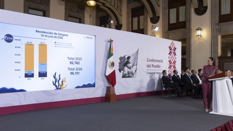 Destinan 2 mil mdp para combatir arribo de sargazo