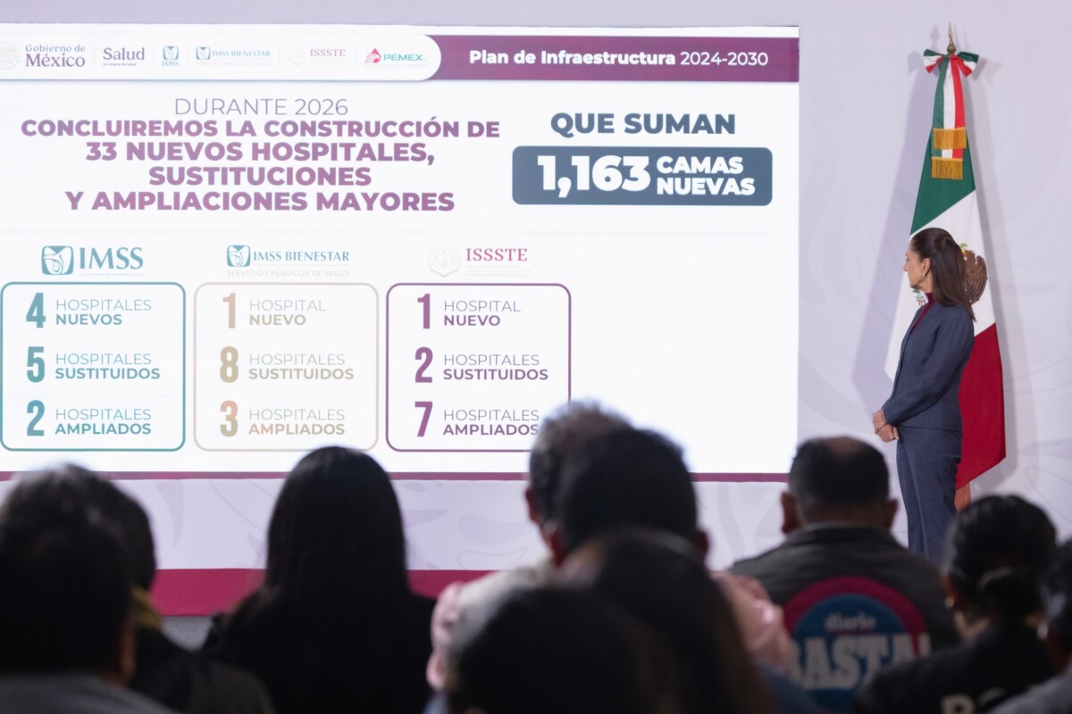 Van 181 mil mdp a infraestructura hospitalaria; son 152 obras