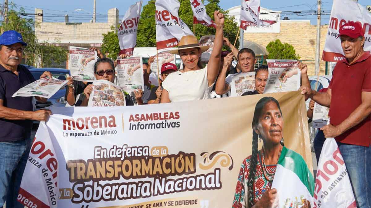 Reconocen en Cancún 25 años de trabajo y resultados de Marybel Villegas junto a las familias