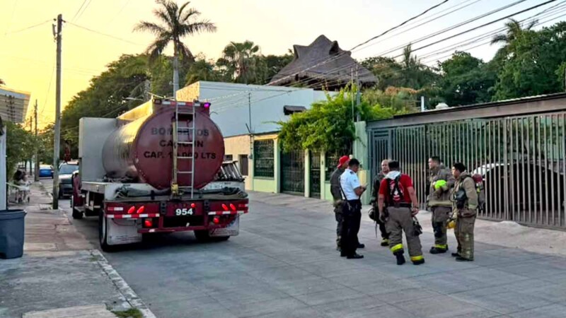 Reporte por explosión de gas en la SM 24 moviliza a autoridades de Cancún