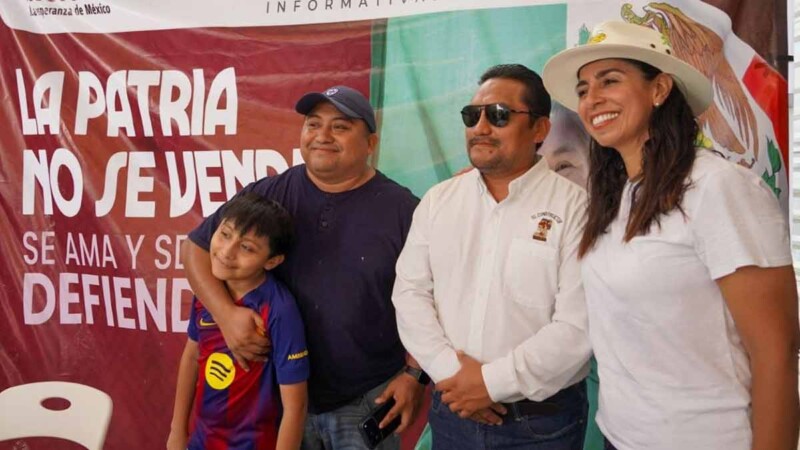 Marybel villegas recibe respaldo ciudadano por su trabajo legislativo y cercanía con la gente