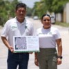 Anuncia Blanca Merari rehabilitación de la calle Propela en Villas 1 para fortalecer la movilidad en Puerto Morelos
