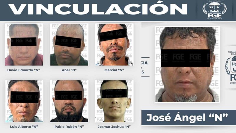 Vinculan a proceso a siete presuntos violentadores familiares en Quintana Roo