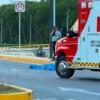 Accidente en libramiento de la Mérida-Cancún cobra la vida de motociclista