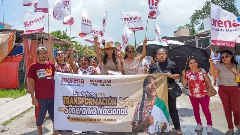 Marybel Villegas consolida en Chetumal una ruta de cercanía, escucha y trabajo directo con la ciudadania