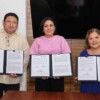 Firma Puerto Morelos convenio con el IQTP para fortalecer la transparencia y el acceso a la información