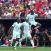 Francia impone su jerarquía y deja fuera a Marruecos del Mundial con marcador de 2-0